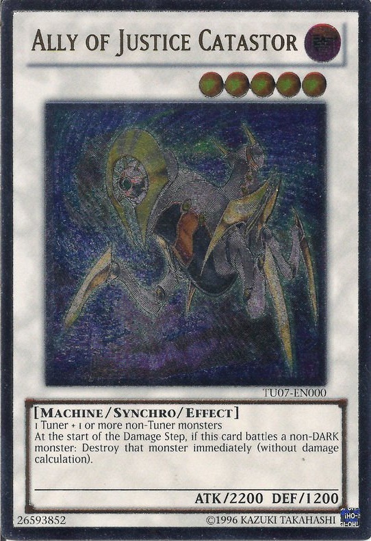 Ally of Justice Catastor, Turbo Pack: Booster Seven · TU07-EN000
