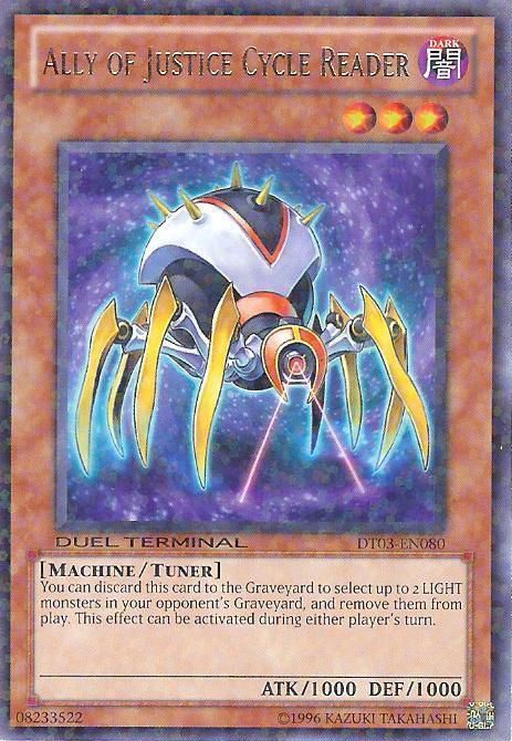 Ally of Justice Cycle Reader, Duel Terminal 3 · DT03-EN080