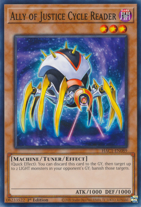 Ally of Justice Cycle Reader, Hidden Arsenal: Chapter 1 · HAC1-EN089