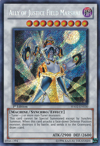 Ally of Justice Field Marshal, Hidden Arsenal 2 · HA02-EN030