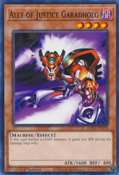 Ally of Justice Garadholg, Hidden Arsenal: Chapter 1 · HAC1-EN078
