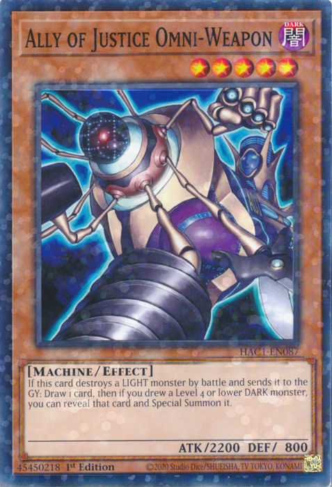 Ally of Justice Omni-Weapon, Hidden Arsenal: Chapter 1 · HAC1-EN087