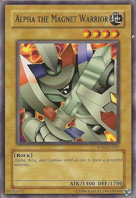 Alpha The Magnet Warrior, Retro Pack 2 · RP02-EN089