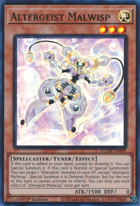 Altergeist Malwisp, Duelist Nexus · DUNE-EN009