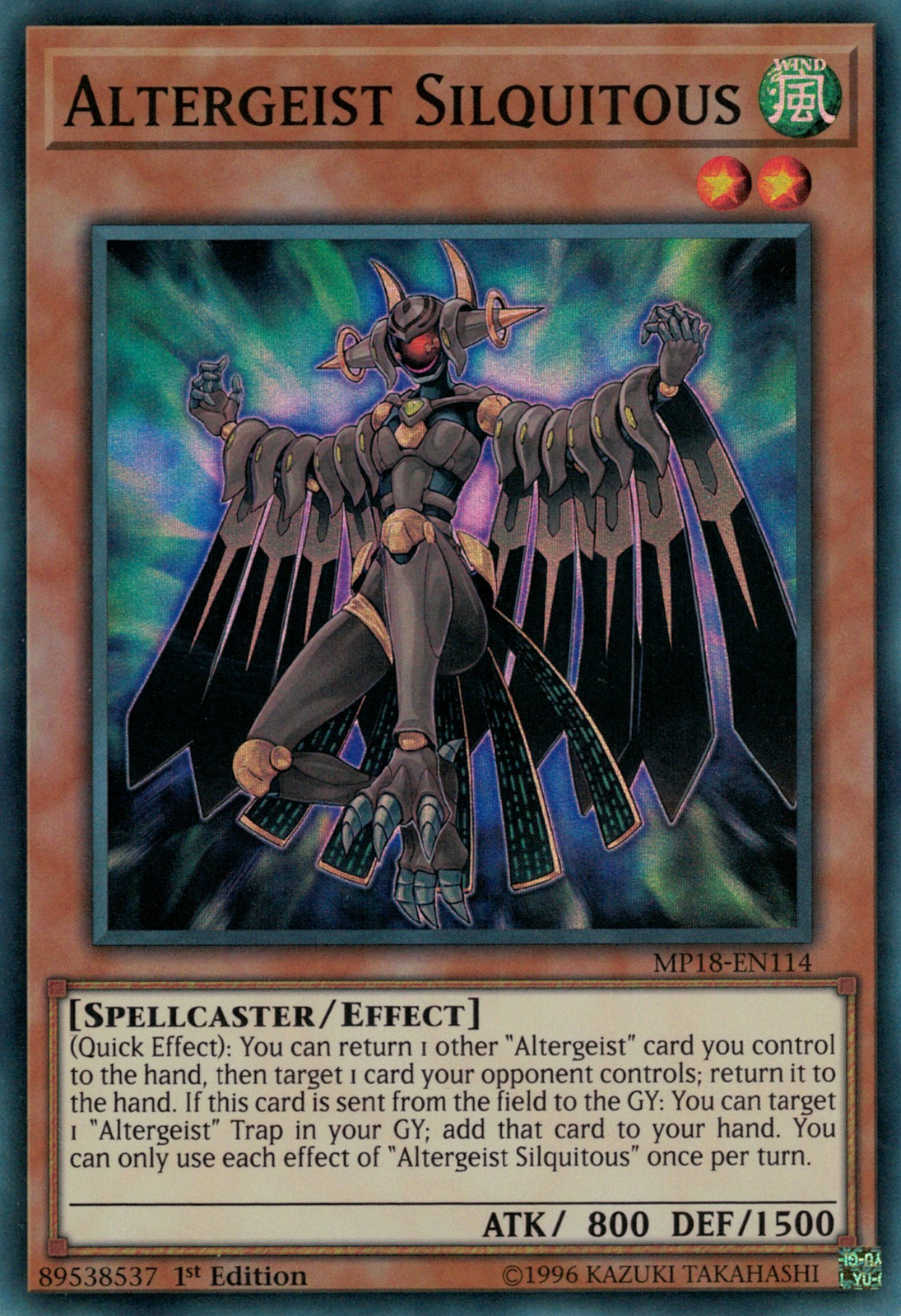Altergeist Silquitous, 2018 Mega-Tin Mega Pack · MP18-EN114