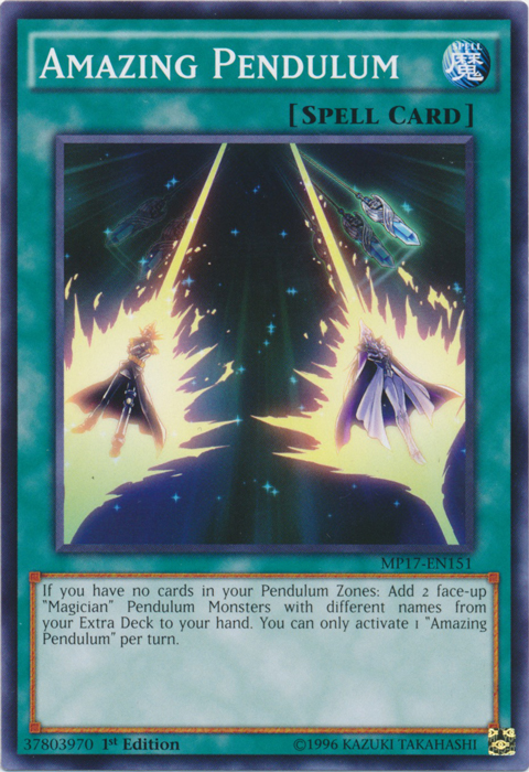 Amazing Pendulum, 2017 Mega-Tin Mega Pack · MP17-EN151