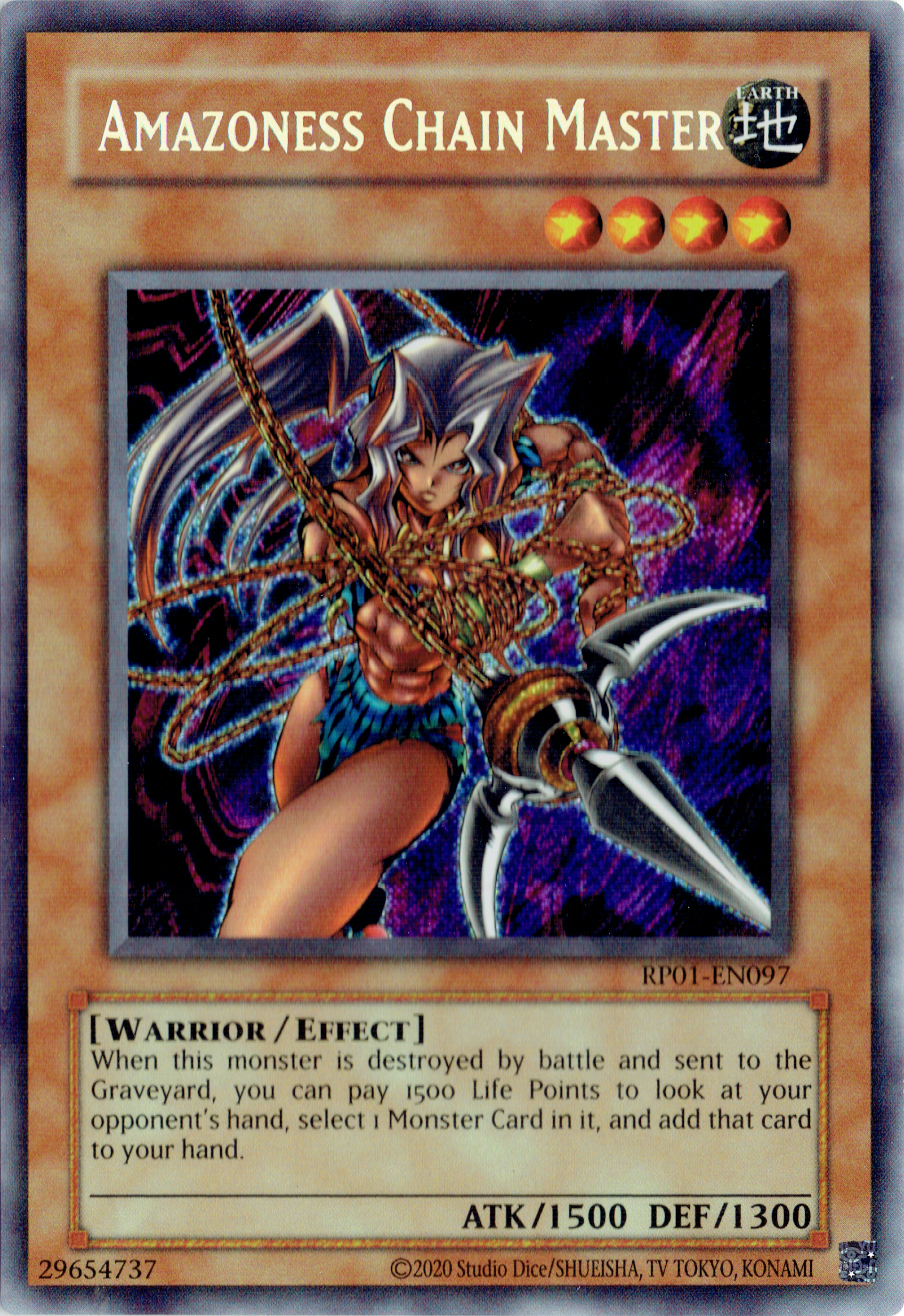 Amazoness Chain Master, Retro Pack · RP01-EN097