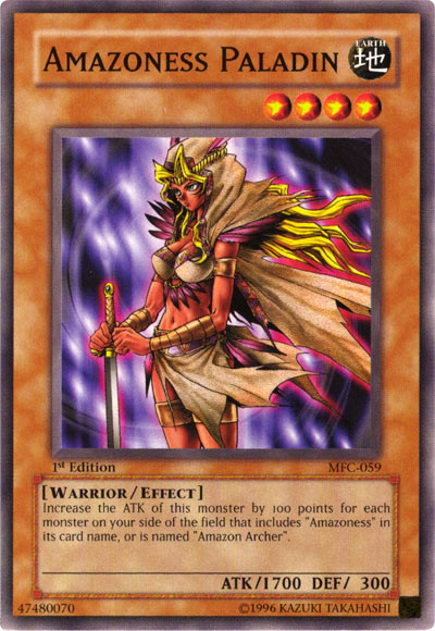 Amazoness Paladin, Magician's Force · MFC-059