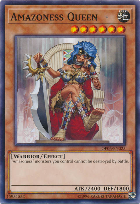 Amazoness Queen, OTS Tournament Pack 6 · OP06-EN025