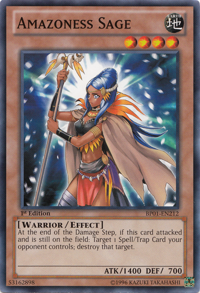 Amazoness Sage, Battle Pack: Epic Dawn · BP01-EN212