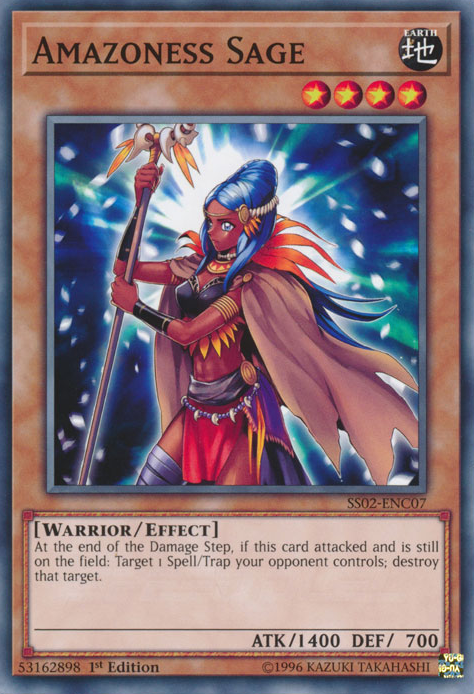 Amazoness Sage, Speed Duel Starter Decks: Duelists of Tomorrow · SS02-ENC07
