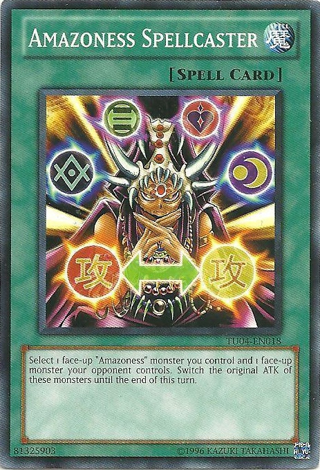 Amazoness Spellcaster, Turbo Pack: Booster Four · TU04-EN018