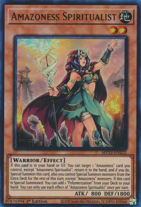 Amazoness Spiritualist, 25th Anniversary Tin: Dueling Heroes Mega Pack · MP23-EN222