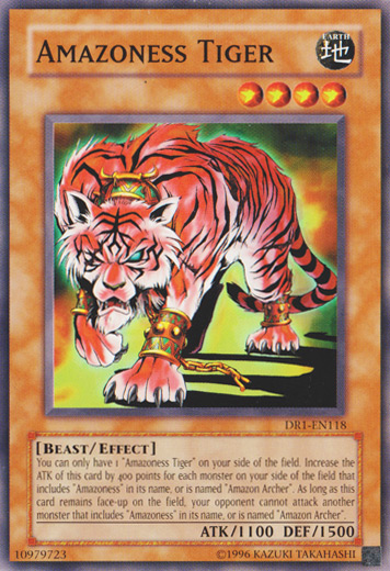Amazoness Tiger, Dark Revelation Volume 1 · DR1-EN118