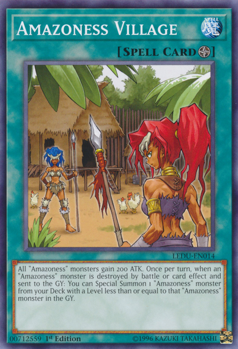 Amazoness Village, Legendary Duelists · LEDU-EN014