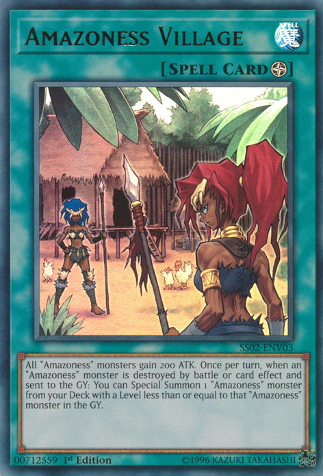 Amazoness Village, Speed Duel Starter Decks: Duelists of Tomorrow · SS02-ENV03