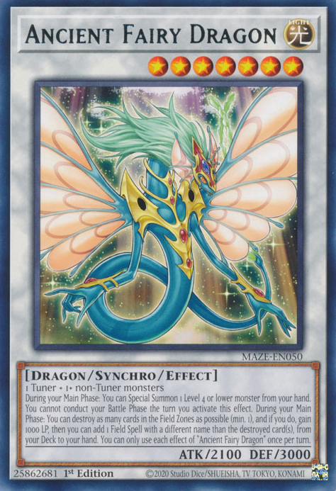 Ancient Fairy Dragon, Maze of Memories · MAZE-EN050