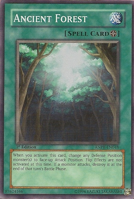 Ancient Forest, Ancient Prophecy Sneak Peek Participation Card · ANPR-EN048