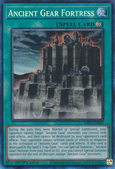 Ancient Gear Fortress, Quarter Century Bonanza · RA03-EN062
