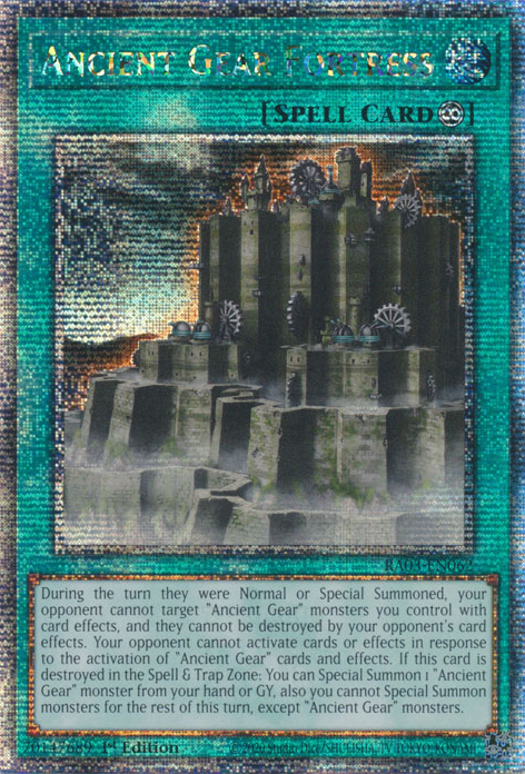 Ancient Gear Fortress, Quarter Century Bonanza · RA03-EN062