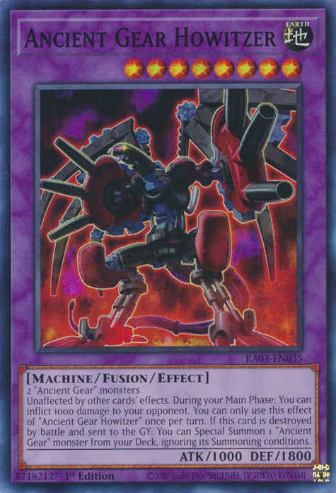 Ancient Gear Howitzer, Quarter Century Bonanza · RA03-EN035