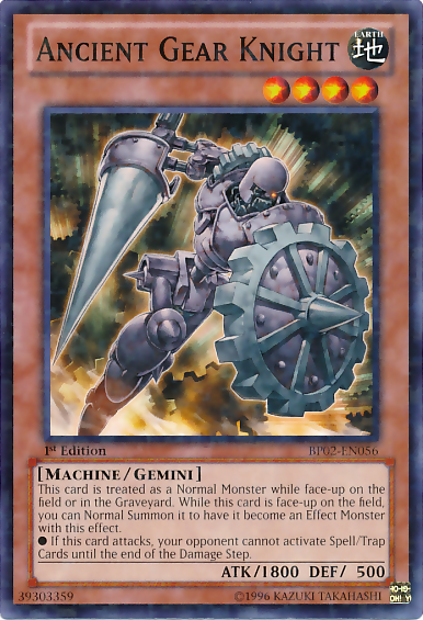 Ancient Gear Knight, Battle Pack 2: War of the Giants · BP02-EN056