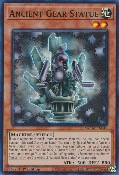 Ancient Gear Statue, Maze of the Master · MZTM-EN045