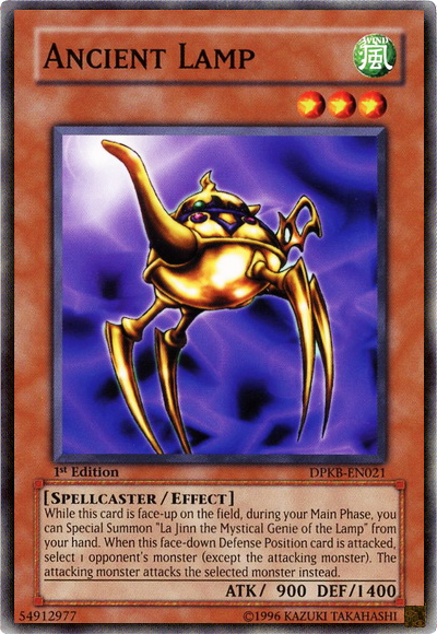 Ancient Lamp, Duelist Pack: Kaiba · DPKB-EN021