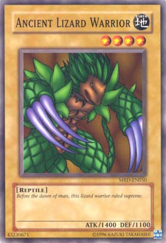 Ancient Lizard Warrior, Metal Raiders · MRD-050