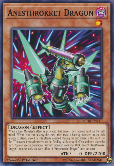 Anesthrokket Dragon, 2018 Mega-Tin Mega Pack · MP18-EN110