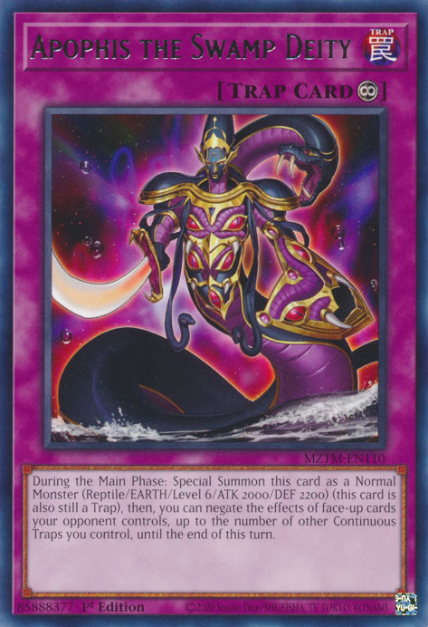 Apophis the Swamp Deity, Maze of the Master · MZTM-EN110