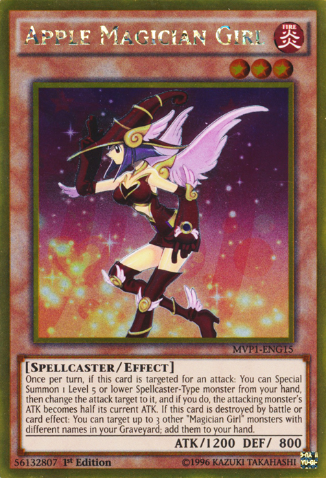 Apple Magician Girl, Yu-Gi-Oh! The Dark Side of Dimensions Movie Pack · MVP1-ENG15