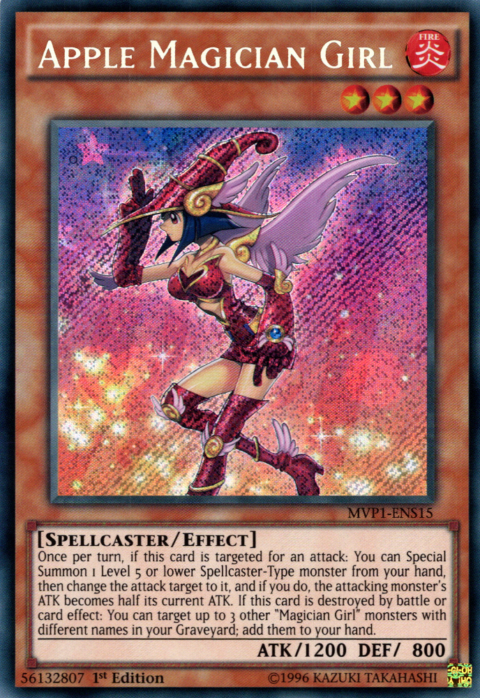 Apple Magician Girl, Yu-Gi-Oh! The Dark Side of Dimensions Movie Pack · MVP1-ENS15