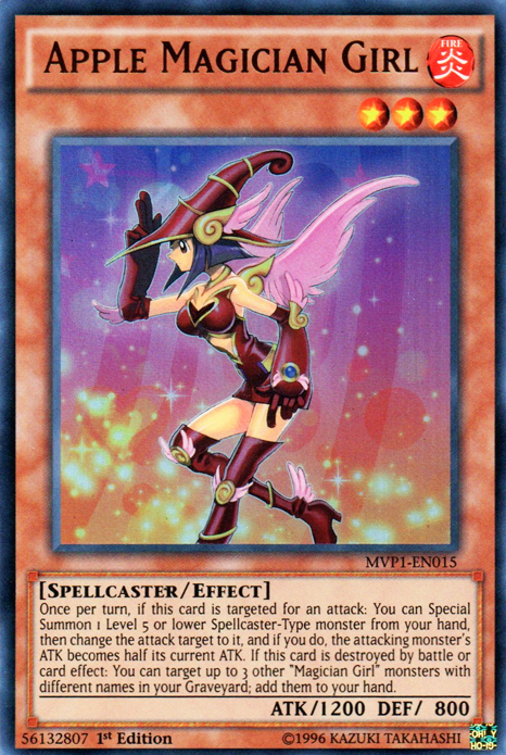 Apple Magician Girl, Yu-Gi-Oh! The Dark Side of Dimensions Movie Pack · MVP1-EN015