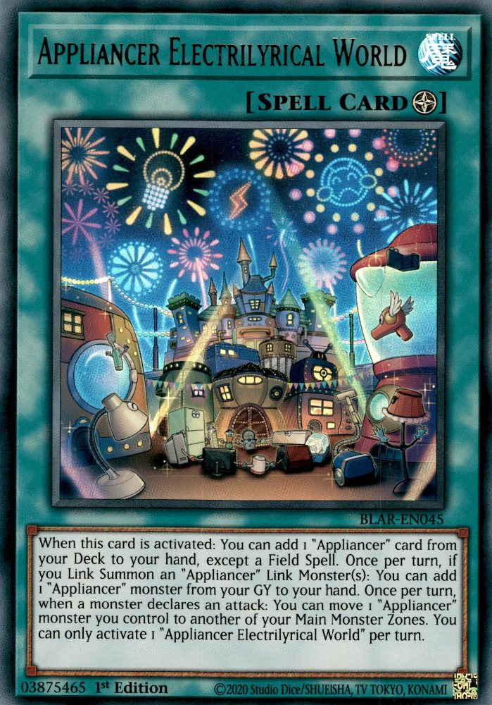 Appliancer Electrilyrical World, Battles of Legend: Armageddon · BLAR-EN045