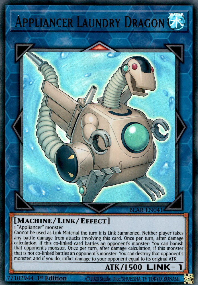 Appliancer Laundry Dragon, Battles of Legend: Armageddon · BLAR-EN041