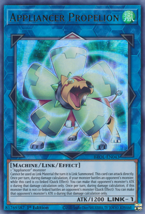 Appliancer Propelion, Brothers of Legend · BROL-EN043