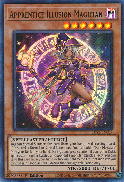 Apprentice Illusion Magician, Legendary Duelists: Season 3 · LDS3-EN087