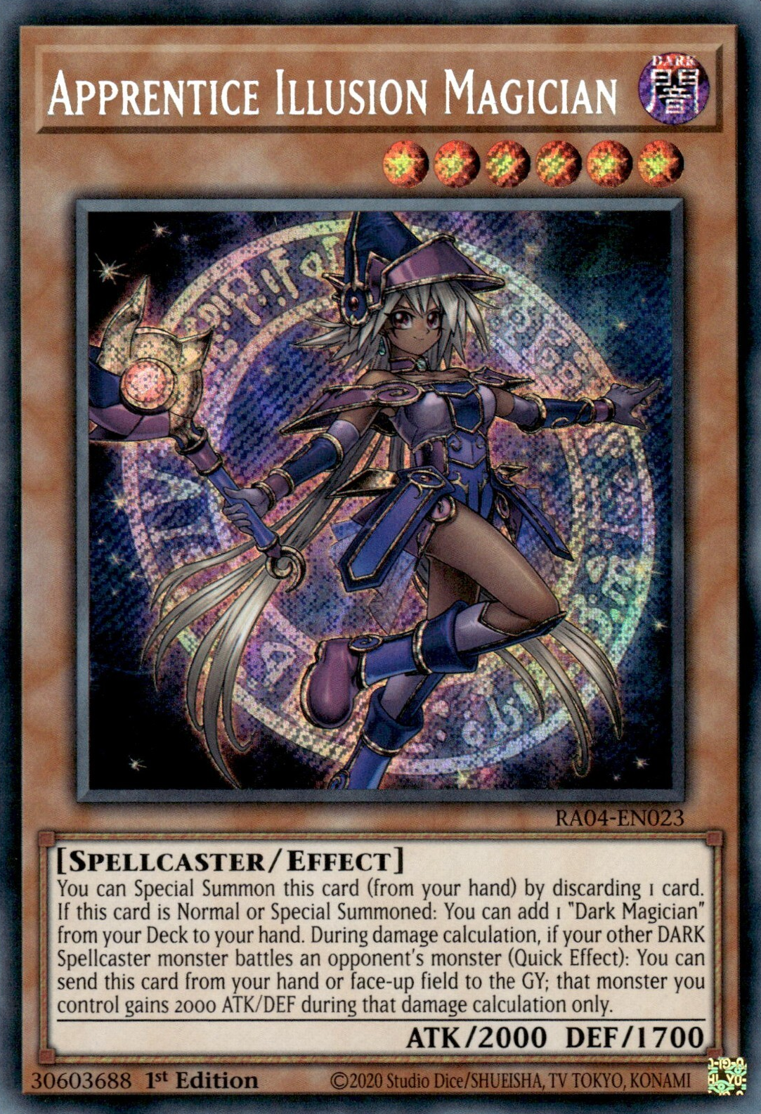 Apprentice Illusion Magician, Quarter Century Stampede · RA04-EN023