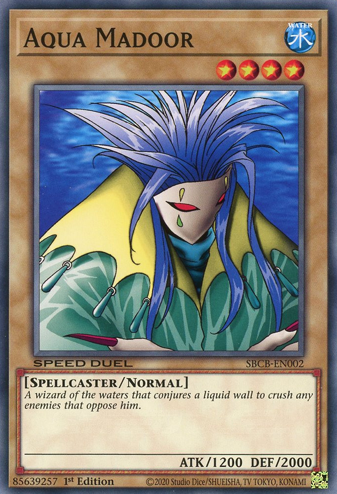 Aqua Madoor, Speed Duel: Battle City Box · SBCB-EN002