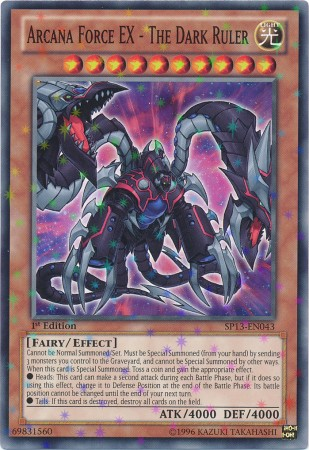 Arcana Force EX - The Dark Ruler, Star Pack 2013 · SP13-EN043