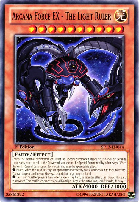Arcana Force EX - The Light Ruler, Star Pack 2013 · SP13-EN044