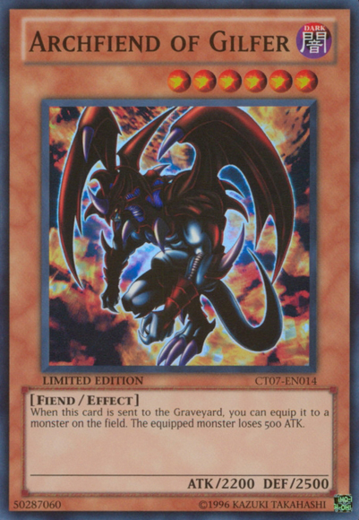 Archfiend of Gilfer, Collectible Tins 2010 Wave 1 · CT07-EN014