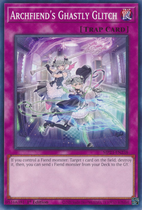 Archfiend's Ghastly Glitch, 25th Anniversary Tin: Dueling Heroes Mega Pack · MP23-EN238