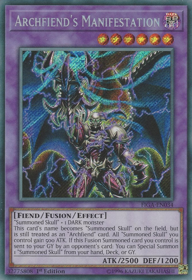 Archfiend's Manifestation, Fists of the Gadgets · FIGA-EN034