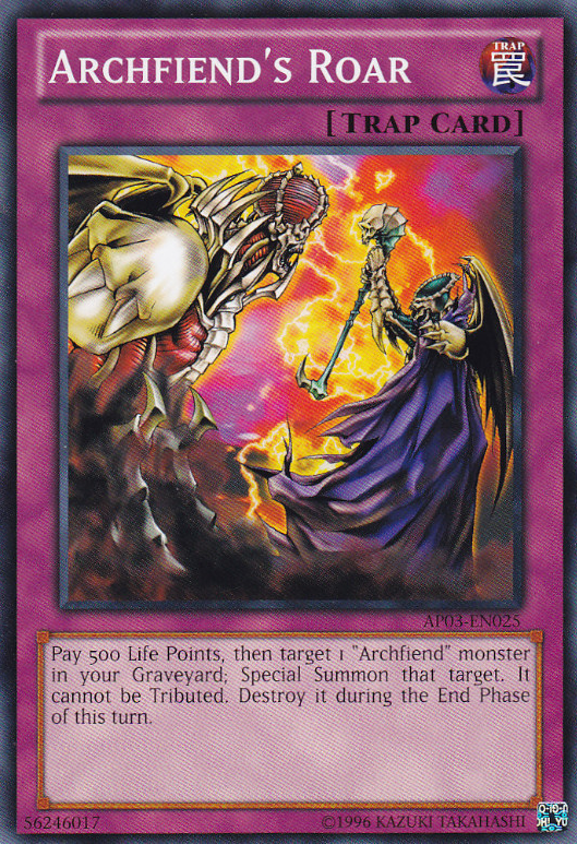 Archfiend's Roar, Astral Pack Three · AP03-EN025