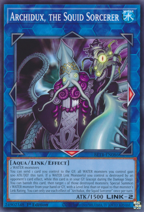 Archidux, the Squid Sorcerer, Beyond the Brave · BETB-EN086