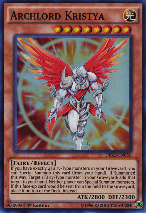Archlord Kristya, Destiny Soldiers · DESO-EN050