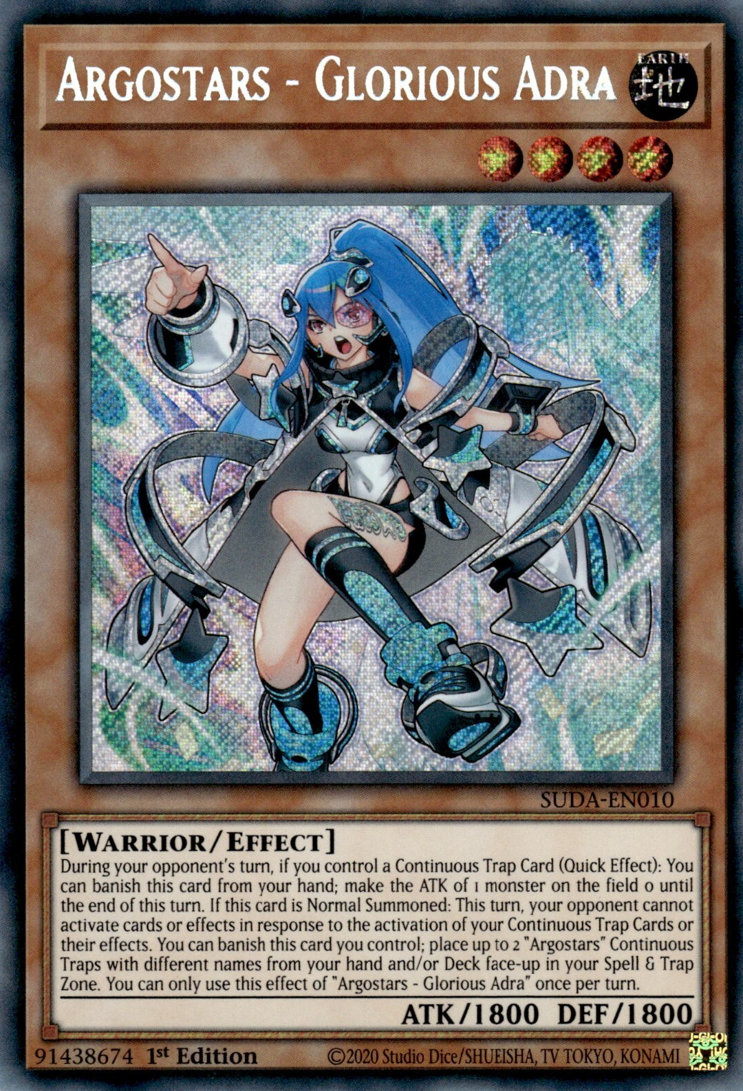 Argostars - Glorious Adra, Supreme Darkness · SUDA-EN010