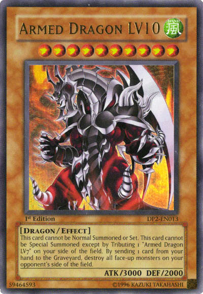 Armed Dragon LV10, Duelist Pack: Chazz Princeton · DP2-EN013